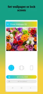 Flower Wallpaper HD android App screenshot 0