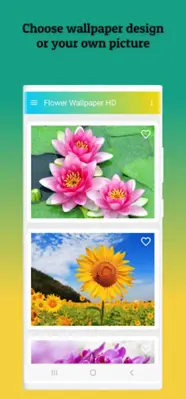 Flower Wallpaper HD android App screenshot 2